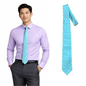 Profuomo Aqua Polka Dot Tie - Italy 
🔥% bundle of 3, 5, 10, 15 or 20 ties